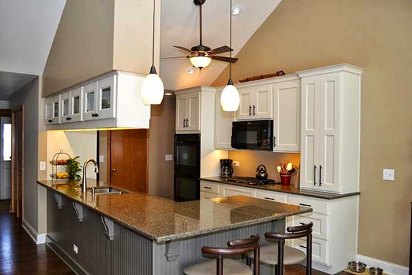 Custom Kitchen Cabinets Installation Project