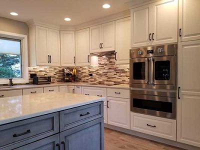 New Kitchen Custom Cabinetry & Countertops Installations